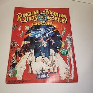 Ringling Bros. & Barnum & Bailey Circus Red Cover Collectible